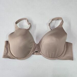Bali Women Bra 40D Beige Comfort Revolution‎ Soft Touch Perfect Wire Lace
